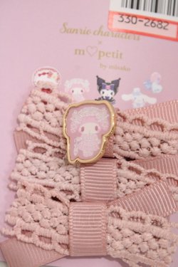 画像3: m petit by misako / AMマイメロ3Pクリップ  ピンク H-25-12-21-1003-LO-AC-NS-ZH