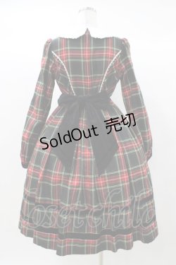 画像2: Angelic Pretty / Britishタータンワンピース Free グリーン H-25-12-21-1029-AP-OP-NS-ZH