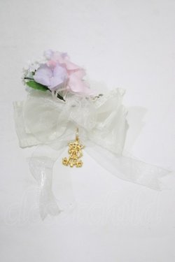 画像2: ALICE and the PIRATES / あじさいのフリルリボンバレッタ  オフ白 H-25-12-21-070-PA-AC-NS-ZH