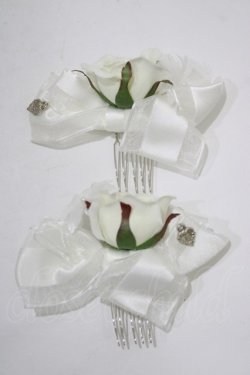 画像2: BABY,THE STARS SHINE BRIGHT / Petit ローズコーム  オフ白 H-25-12-21-071-BA-AC-NS-ZH