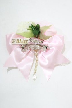 画像3: BABY,THE STARS SHINE BRIGHT / フローレンスマリーバレッタ  ピンク H-25-12-21-073-BA-AC-NS-ZH