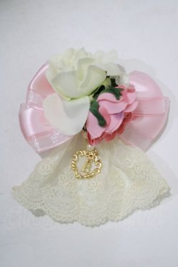 画像2: ALICE and the PIRATES / フルールリボンピンクリップ  ピンク H-25-12-21-080-PA-AC-NS-ZH