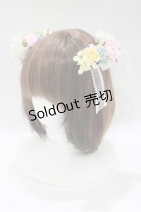 BABY,THE STARS SHINE BRIGHT / St.Mary Holy お花コーム  オフ白 H-25-12-21-082-BA-AC-NS-ZH