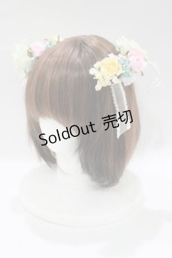 画像1: BABY,THE STARS SHINE BRIGHT / St.Mary Holy お花コーム  オフ白 H-25-12-21-082-BA-AC-NS-ZH