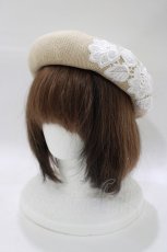 画像1: m petit by misako / TT*AMレースサーモベレー  アイボリー H-25-12-21-089-LO-AC-NS-ZH (1)