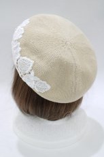 画像2: m petit by misako / TT*AMレースサーモベレー  アイボリー H-25-12-21-089-LO-AC-NS-ZH (2)