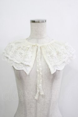 画像1: m petit by misako / AMレースツケエリ  オフ H-25-12-21-008-LO-ZA-NS-ZH