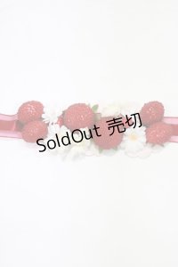 BABY,THE STARS SHINE BRIGHT / Strawberry Dropsチョーカー  エンジ H-25-12-21-016-BA-AC-NS-ZH