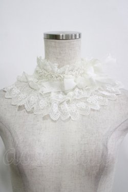 画像1: ALICE and the PIRATES / Schone Rose von Schwesternチョーカー  オフ白 H-25-12-21-018-PA-AC-NS-ZH