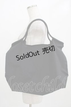 画像2: m petit by misako / くま刺繍ショッピングバッグ  ブラック H-25-12-21-003-LO-ZA-NS-ZH