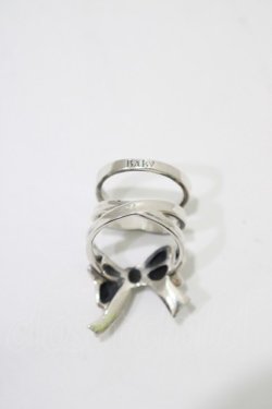 画像3: BABY,THE STARS SHINE BRIGHT / ぐるりんリボンリング 12号 シルバー925 H-25-12-21-026-BA-AC-NS-ZH