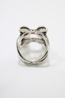 画像3: BABY,THE STARS SHINE BRIGHT / ダブルリボンリング 9号 シルバー925 H-25-12-21-028-BA-AC-NS-ZH