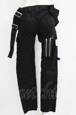 画像3: STIGMATA / ダメージパンツ XS ブラック H-25-12-22-025-GO-PA-KB-ZH