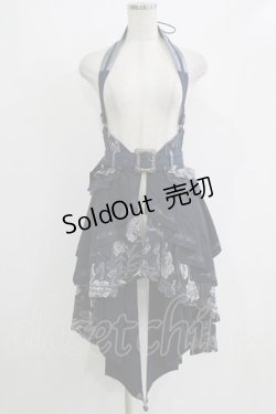 画像1: Ozz oneste / Pirates Roseコルセットスカート  ネイビー H-25-12-22-027-OO-SK-KB-ZH