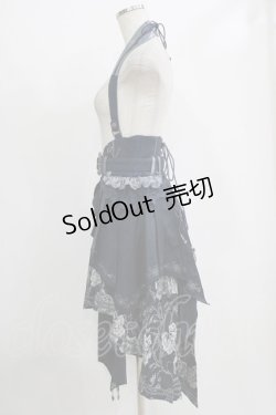 画像2: Ozz oneste / Pirates Roseコルセットスカート  ネイビー H-25-12-22-027-OO-SK-KB-ZH