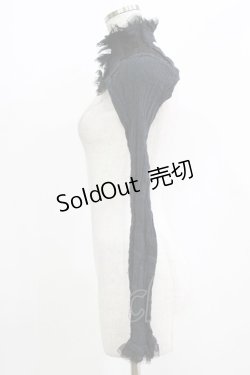 画像2: alice auaa / 楊柳切替ショートボレロ  ブラック H-25-12-22-028-AA-TO-KB-ZH