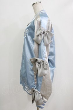 画像2: Romantic Standard / Ribbonパステルスカジャン  サックス H-25-12-22-033-PU-JA-KB-ZH