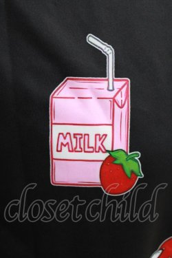 画像4: NieR Clothing / 総柄ZIPパーカー  いちごみるく/Nierちゃん H-25-12-22-037-PU-TO-KB-ZH