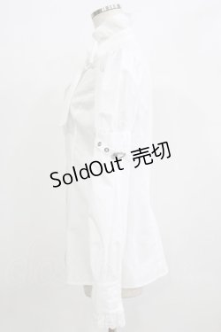 画像2: MIHO MATSUDA / ブラウス・ラウド M ホワイト H-25-12-22-038-GO-BL-KB-ZH