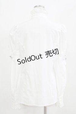 画像3: MIHO MATSUDA / ブラウス・ラウド M ホワイト H-25-12-22-038-GO-BL-KB-ZH