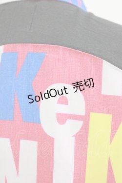 画像4: MINT NeKO / チュール重ねチュニックシャツ  黒×ピンク H-25-12-22-039-HN-BL-KB-ZH