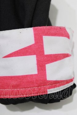 画像6: MINT NeKO / チュール重ねチュニックシャツ  黒×ピンク H-25-12-22-039-HN-BL-KB-ZH