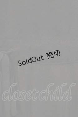 画像4: ALGONQUINS / レイヤード風切替シャツ  ブラック H-25-12-22-040-AL-BL-KB-ZH