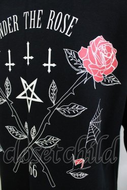 画像4: HELL CAT PUNKS / ZIPロングTシャツワンピ  黒×赤 H-25-12-22-042-PU-OP-KB-ZH