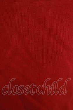 画像4: HELL CAT PUNKS / 半袖プルパーカー  赤 H-25-12-22-043-PU-TO-KB-ZH