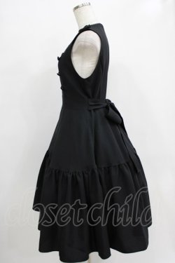 画像2: MIHO MATSUDA / [Secret of Twins]ジャンパードレス・ガルード  ブラック H-25-12-22-004-GO-OP-KB-ZH