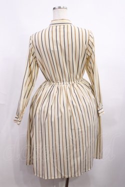 画像2: Fi.n.t / ロゴリボン付きマルチストライプワンピース Free CREAM H-25-12-22-1004-CA-OP-NS-ZH