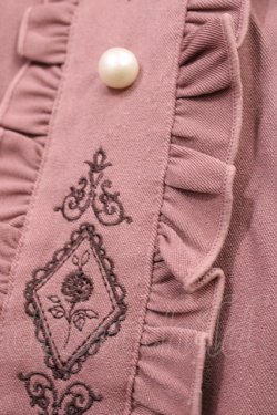 画像3: axes femme / フレームローズ刺繍スカート M ピンク H-25-12-22-1009-AX-SK-NS-ZH