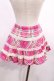画像2: LIZ LISA / チェックスカート Free ピンク H-25-12-22-1012-LO-SK-NS-ZH (2)