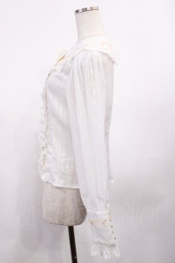 画像2: BABY,THE STARS SHINE BRIGHT / A Little Princess ストライプシフォンブラウス Free オフ H-25-12-22-1016-BA-BL-NS-ZH