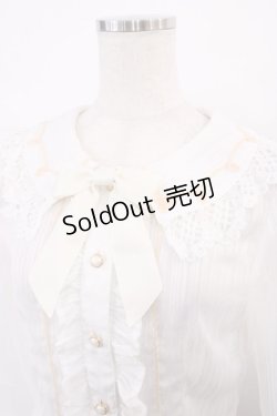 画像4: BABY,THE STARS SHINE BRIGHT / A Little Princess ストライプシフォンブラウス Free オフ H-25-12-22-1016-BA-BL-NS-ZH