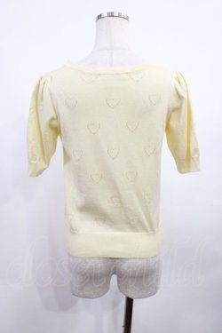 画像2: Fi.n.t / ハート透かしカーディガン Free Ivory H-25-12-22-1020-CA-TO-NS-ZH
