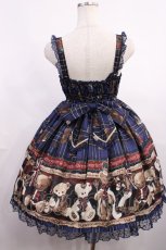 画像3: Angelic Pretty / British Bear SpecialジャンパースカートSet Free ネイビー H-25-12-22-1002-AP-OP-NS-ZH (3)