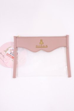 画像1: m petit by misako / AM*コウチャツキクリアP（紅茶無し）  ピンク H-25-12-22-1028-LO-ZA-NS-ZH