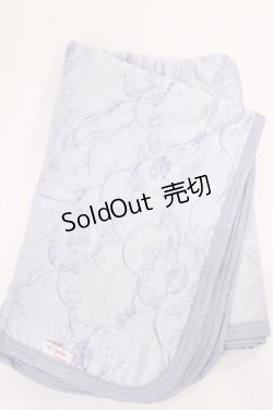 画像1: m petit by misako / NINA’Sコラボ敷きパッド  サックス H-25-12-22-1031-LO-ZA-NS-ZH