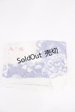 画像2: m petit by misako / NINA’Sコラボブランケット  ブルー H-25-12-22-1032-LO-ZA-NS-ZH