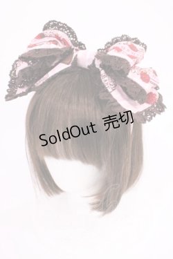 画像1: BABY,THE STARS SHINE BRIGHT / Strawberry Loves Chocolate柄カチューシャ  ピンク H-25-12-22-1035-BA-AC-NS-ZH