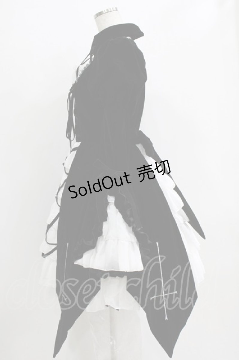 画像2: ATELIER PIERROT / Blackwing Crucifix Dress Set -水銀燈コラボ-   H-25-12-22-001-EL-OP-KB-ZH (2)
