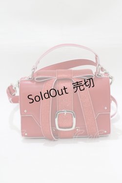 画像2: Candy Stripper / MY LITTLE CANDY RIBBON HAND BAG  レッド H-25-12-22-051-PU-BG-KB-ZH