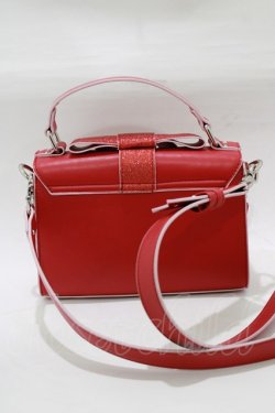 画像3: Candy Stripper / MY LITTLE CANDY RIBBON HAND BAG  レッド H-25-12-22-051-PU-BG-KB-ZH