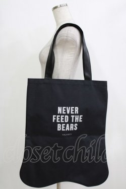 画像2: MILKBOY / NEVER BEAR SPECIALTOTE BAG  ブラック H-25-12-22-053-MB-BG-KB-ZH
