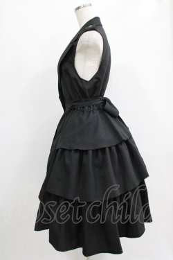 画像2: MIHO MATSUDA / ジャンパードレス・シェング  ブラック H-25-12-22-005-GO-OP-KB-ZH