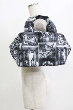 画像1: あちゃちゅむ / 不思議の国のアリスバッグ  ブラック H-25-12-22-054-PU-BG-KB-ZH