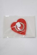 MILK / モバイルハートリング  レッド H-25-12-22-061-ML-ZA-KB-ZH