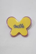 MILK / パピヨンバレッタ  イエロー H-25-12-22-062-ML-AC-KB-ZH