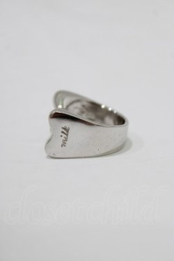 画像2: MILK / リボンリング L(約13〜14号) シルバー H-25-12-22-064-ML-AC-KB-ZH